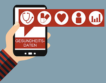 Gesundheitsdaten auf Smartphone