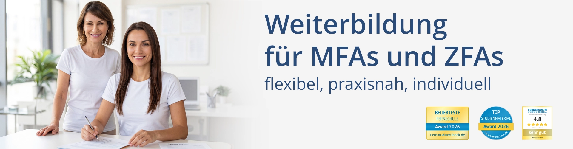 PKV Institut - Weiterbildung für MFAs und ZFAs PKV Institut - Weiterbildung für MFAs und ZFAs