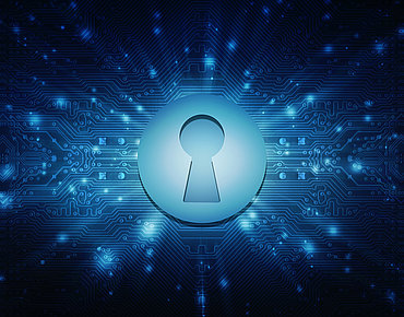 Datensicherheit als Türschloss