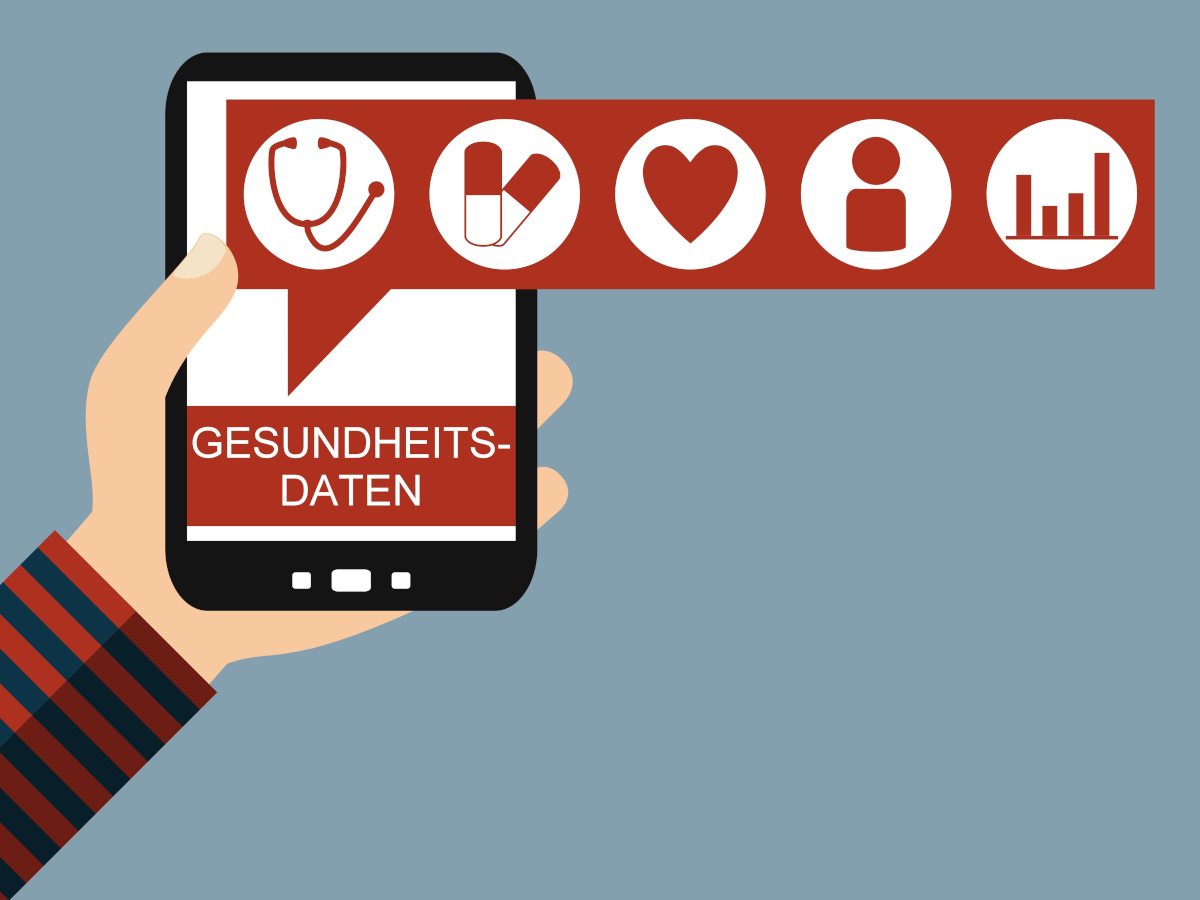 Gesundheitsdaten auf Smartphone